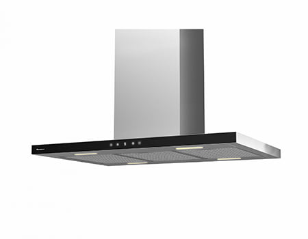 Autorizada DeBacco Coifa Londres de Ilha 90 cm