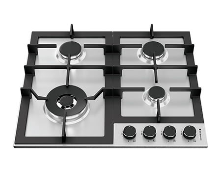 Cooktop Zurique Aço Inox 60 cm